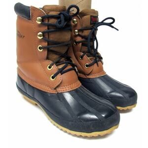 Colorado-Thinsulate-Steel-Shank-Boots-Therma-Insulation-Sz-5-Mens-Leather-Rubber